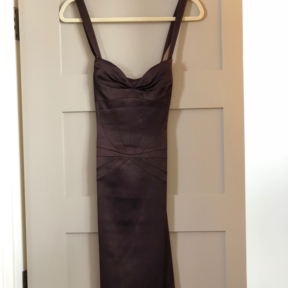 Brown Cocktail Dress